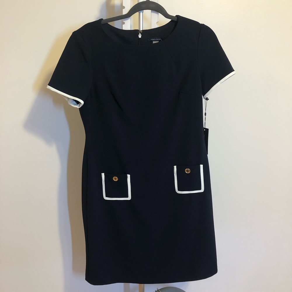 Tommy Hilfiger navy dress never worn